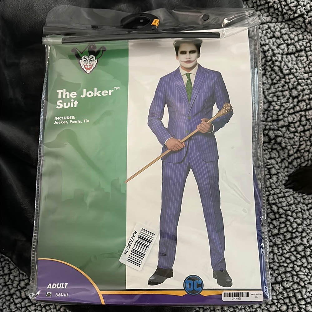 The Joker Suit Costume - Purple and Green